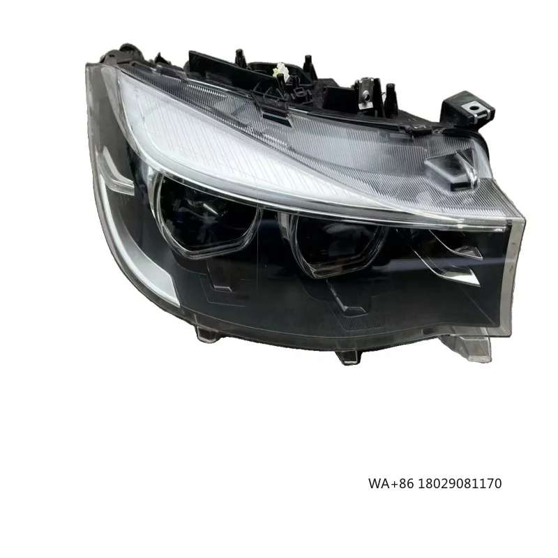 

Новые популярные передние черненые светодиодные фары серии 3GT F34LCI, фары с функцией поворота AHL для