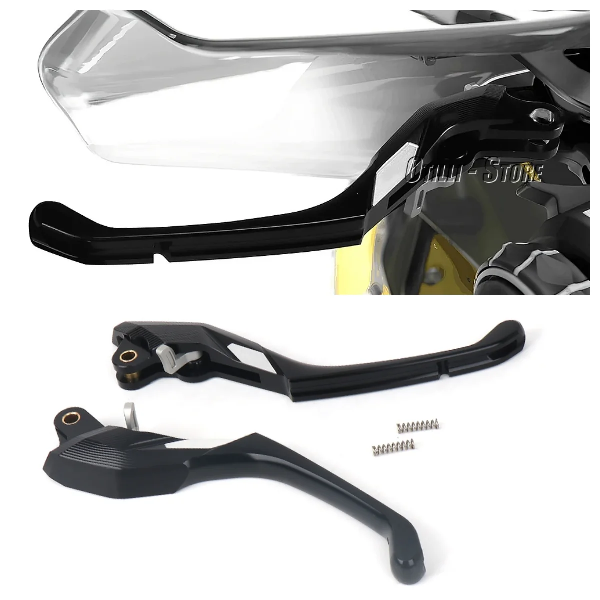 

Motorcycle Accessories CNC Aluminum Clutch Brake Adjustable Brake Handle Lever For BMW R 1300 GS R1300 GS r1300gs R1300GS 2024