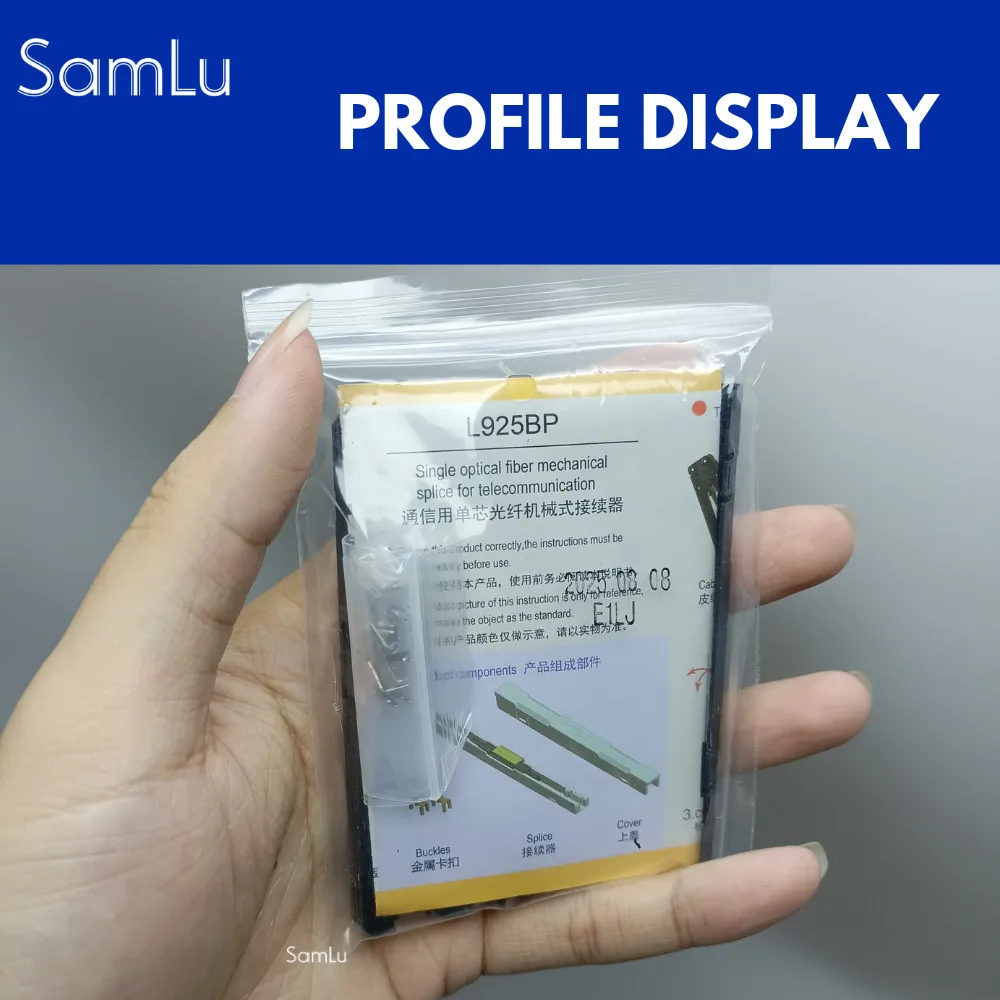 UNIKIT Mechanical Drop Cable Bare Cold Connector Mechanical communications fiber optics equipment telecommunications instruments