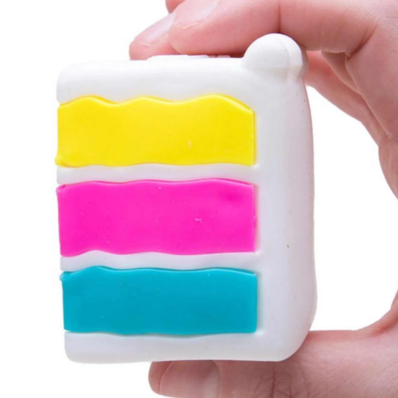 

Hot New NeeDoh Peace O 'Cake Shape Sensory Squeezing Relieves Stress Pinching Toy Stress Relieving Toy