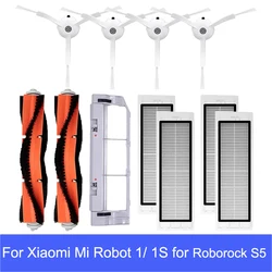 Hepa Filter Main Brush For Xiaomi Mi 1 1S for Roborock E3, S4, S4 Max, S5 Robot Vacuum Cleaner Accessories