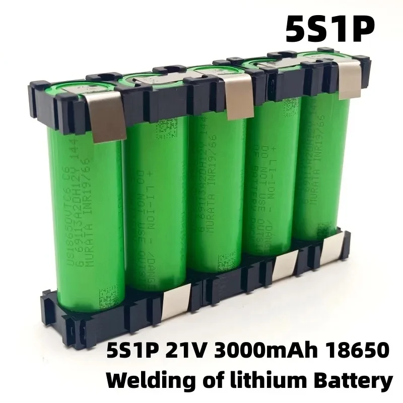 2S1P 3S2P 4S1P~5S2P 6S2P 18650 VTC6 battery pack custom 18650VTC6 battery welding 3000mAh / 6000mah battery pack 7.4V to 25.2v