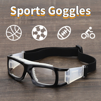 JSJM Outdoor Sports Goggles Men Windproof Dustproof Goggles Football Basketball Shockproof Protective Glasses Cycling Eyewear