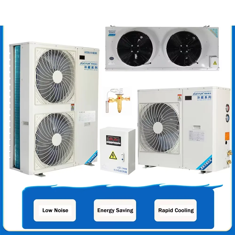5HP blast refrigeration compressor and evaporator unit box air-cooled condensing unit