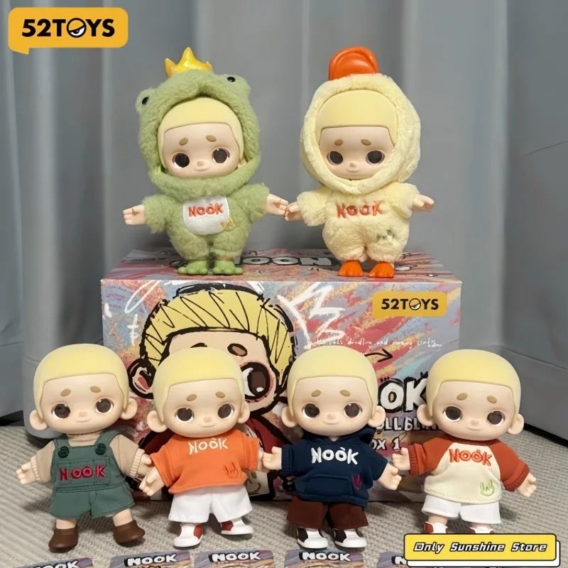

Новая аутентичная плюшевая кукла NOOK, серия OOTD, милый подарок для девочек, коллекционные игрушки, экшн-фигурка, кукла, модная слепая коробка, игрушки