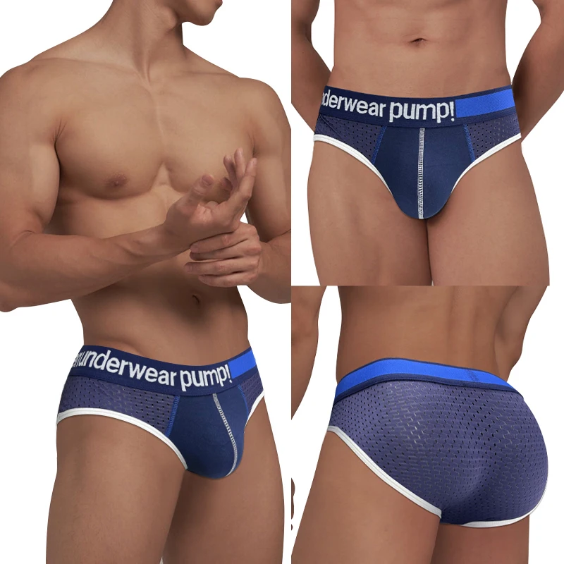 Nueva ropa interior Sexy para hombre, calzoncillos de algodón, pantalones triangulares ajustados de cintura baja, bolsa para pene, bragas cómodas para hombre