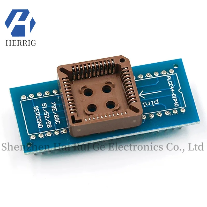 

PLCC44 to DIP40 Simple Socket Conversion Socket Test Socket Programming Socket IC Test Socket