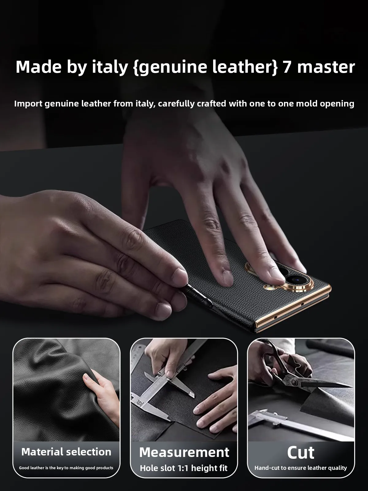 【หนังแท้หรูหรา】สําหรับ Samsung Z พับ 7 กรณีใหม่พลิกซองหนังแม่เหล็กป้องกันเต็มรูปแบบสําหรับ Samsung Z พับ 6 5 4