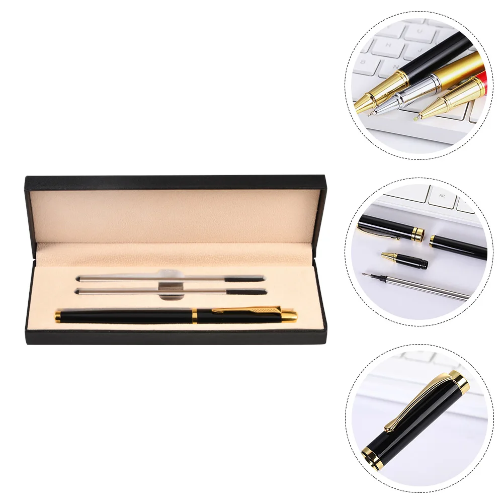 

Signature Metal Pen Set Elegant Pens Ballpoint Personalized Gift Ideas Custom Office Fine Black The Gifts Fancy Teacher