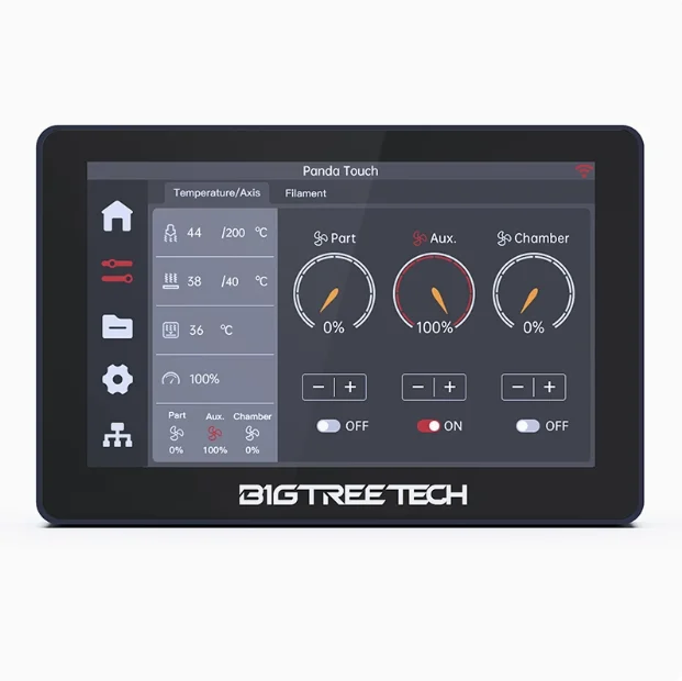 

BIGTREETECH Panda Touch P1S upgrade screen 3D printer hot end A1 is suitable for bamboo extension