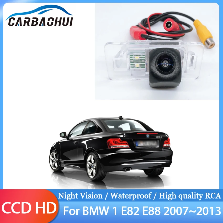 170 Degree HD Waterproof 1280x720P Special Vehicle Rear View Camera For BMW 1 E82 E88 2007 2008 2009 2010 2011 2012 2013 Car