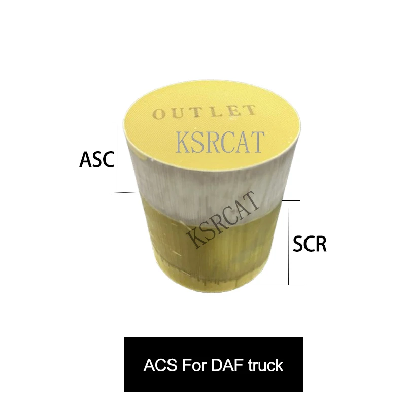 Truck engine parts ASC for DAF truck Effectively removes ammonia and NOx from engine exhaust pipes specially for DAF