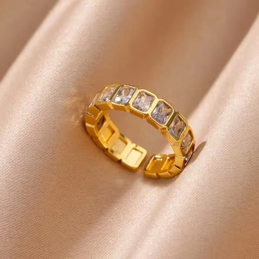Anel Feminino Ajustável Cor Branca