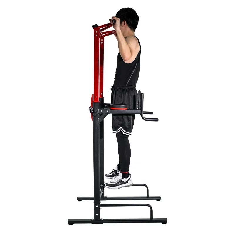 Fitness Gym Door Horizontal Free Standing Chin Up Stand Dip Station Pull Up Bar Power Tower