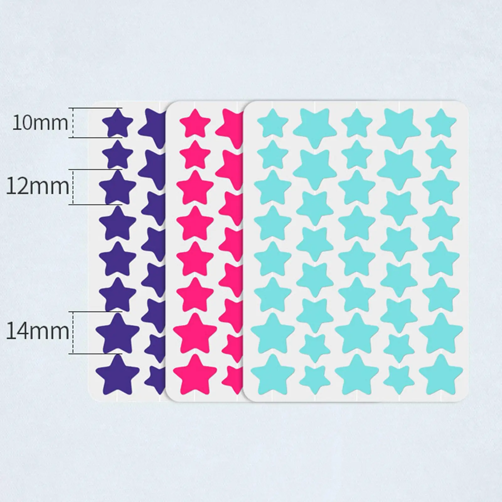 Essential Oil Pimple Patch Easy Use Breathable for Women Men Facial Blemish Repair Gentle Treat Accessory Star Shaped Stickers