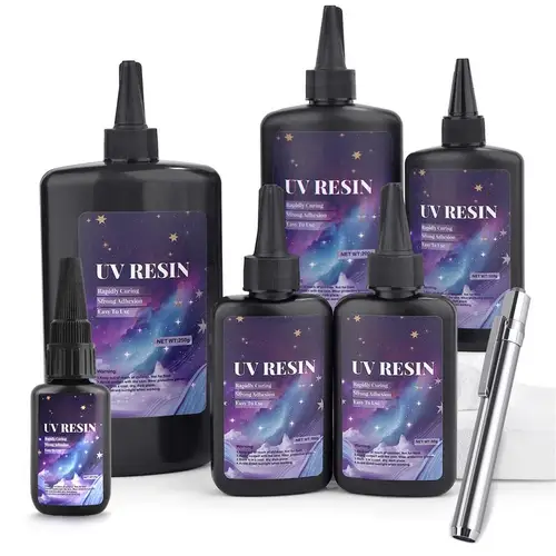 Pegamento Uv, pegamento de soldadura en frío fijo, plastilina para tubos, adhesivo para pegamento de aluminio para plástico, reparación de parabrisas súper potente