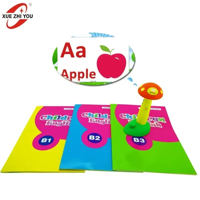 

Новая цифровая ручка OEM для детей, изучающих EFL, умное чтение, говорящая, говорящая ручка с английскими звуковыми книгами