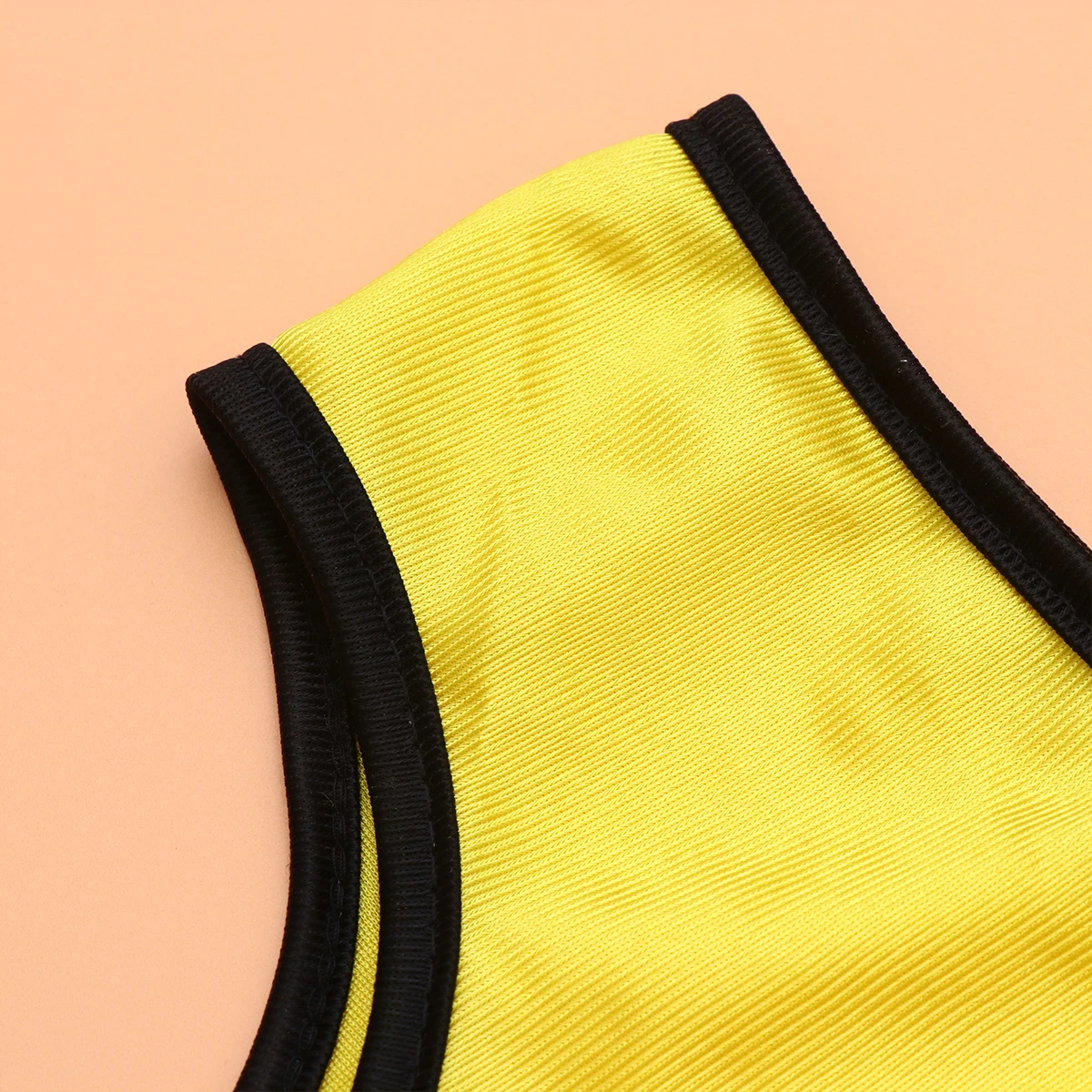 

6Pcs Quickly-Dry Vest Clothes for Team Sports Games Comfortable Lightweight Training Accessory Yellow