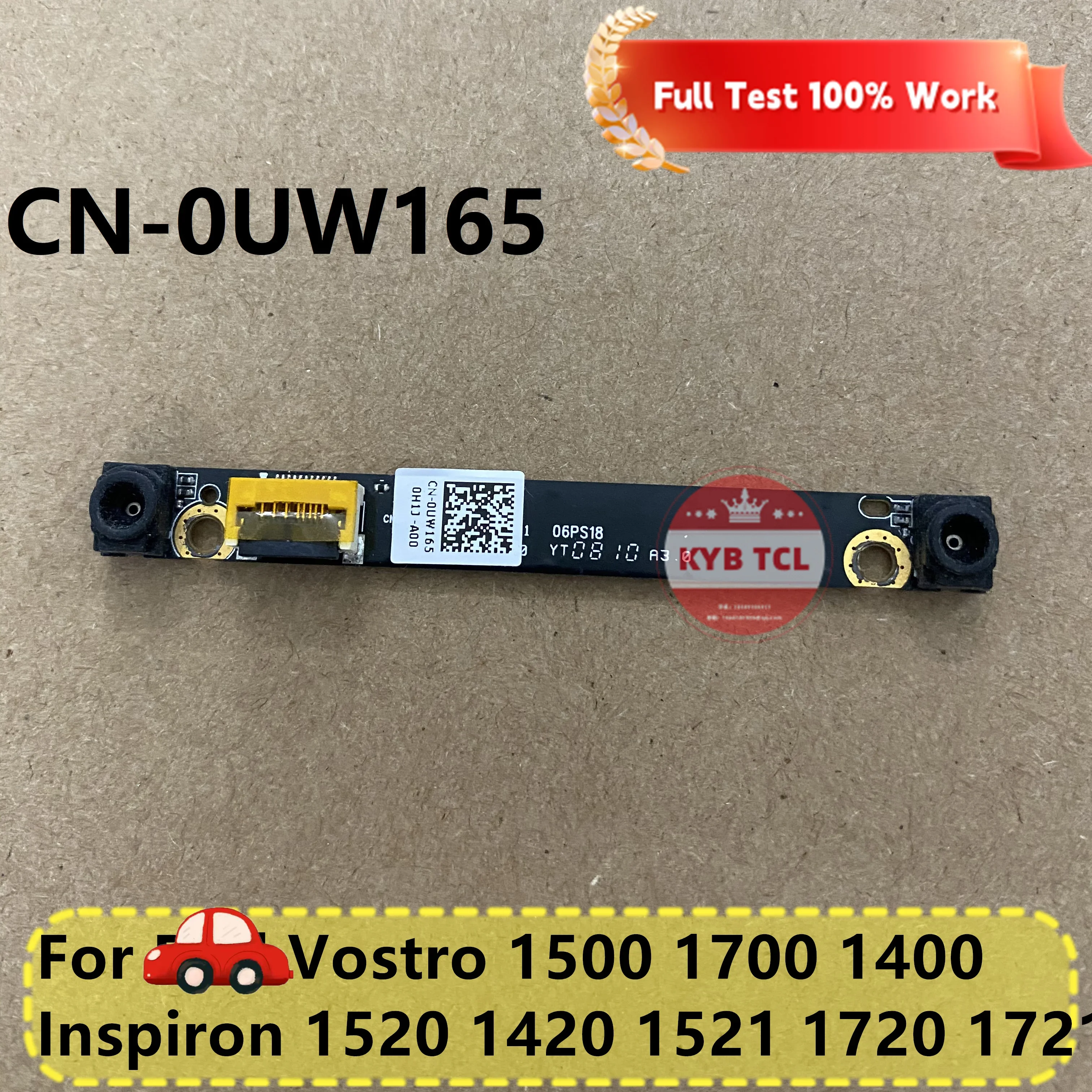 Ноутбук Dell Vostro 1500 1700 1400 Inspiron 1520 1420 1521 1720 1721 подлинный оригинальный микрофон ноутбука микрофон 0UW165 CN-0UW165 UW165