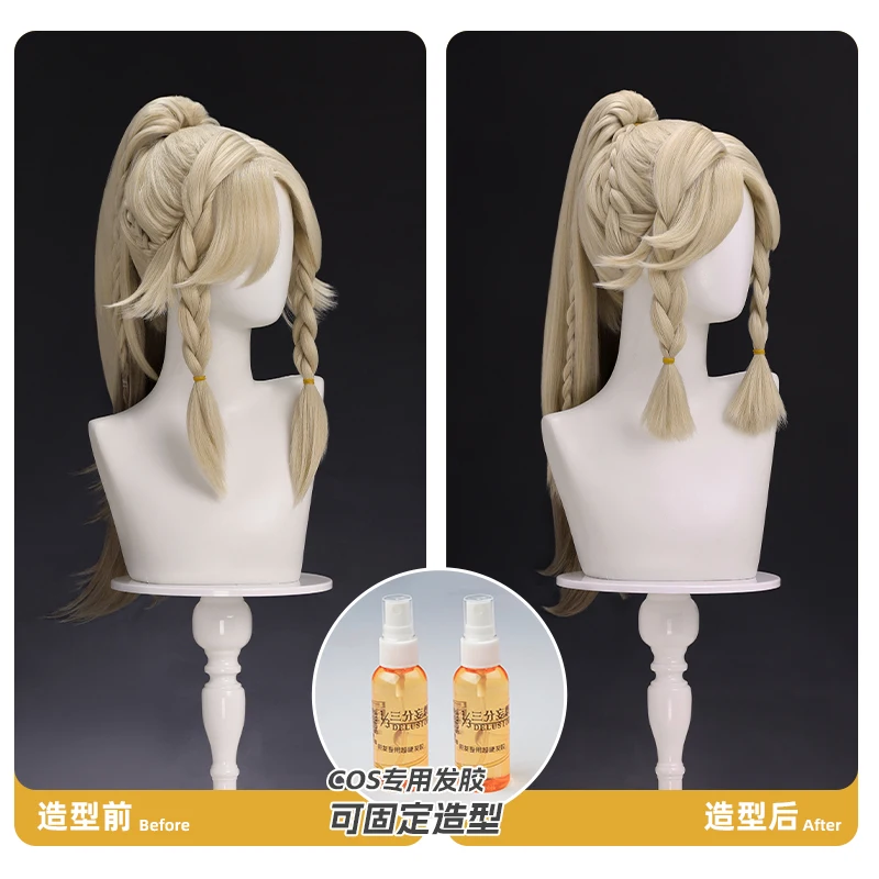 جينشين إمباكت كاتشينا شعر مستعار تأثيري هالوين عيد الميلاد لعب الأدوار حفلة معرض كوميدي لعبة أنيمي جديد Mooyiyi cos