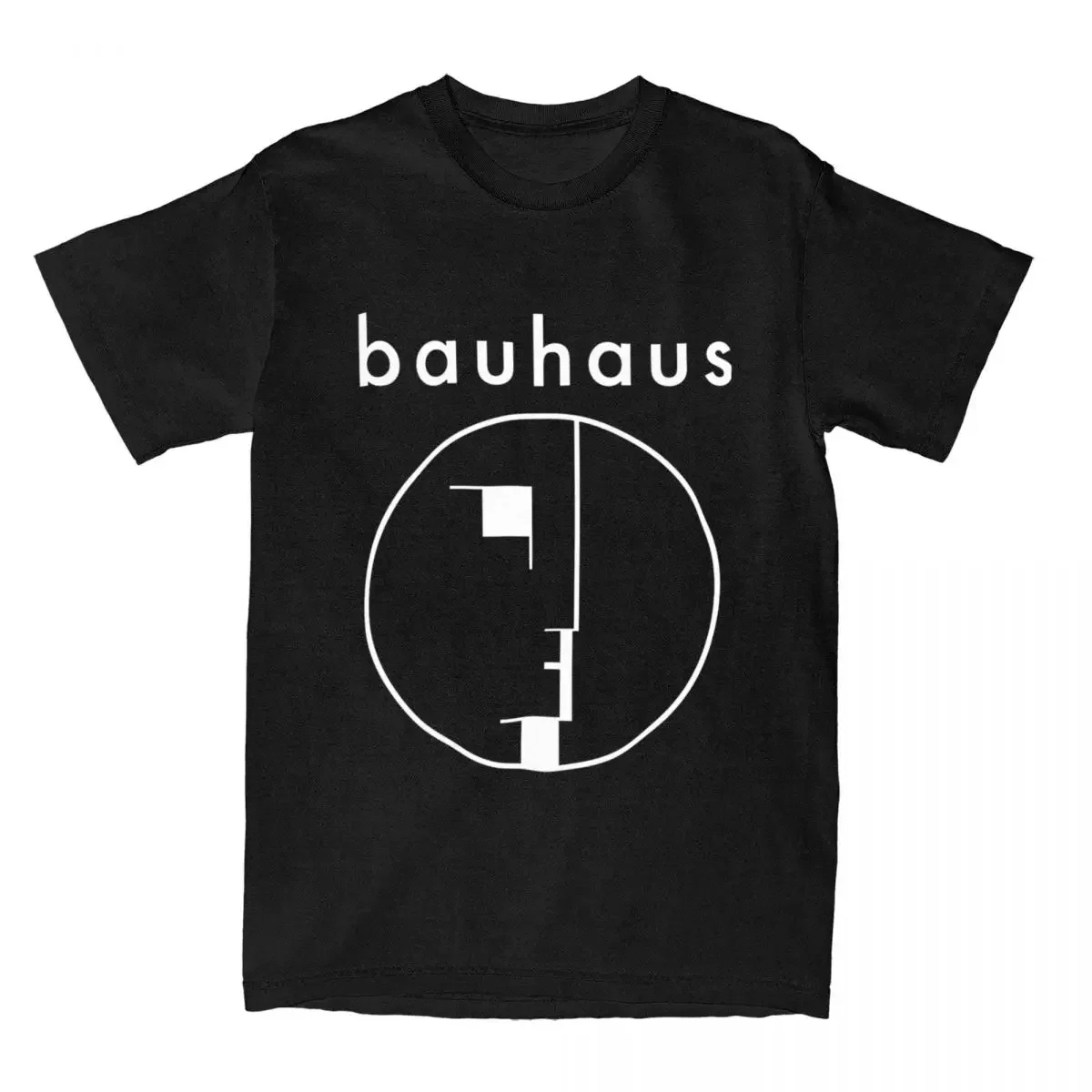 Men Women Music Punk Bauhaus Band T Shirt Accessories 100% Cotton Tops T-shirt Vintage Tee Shirt Printed