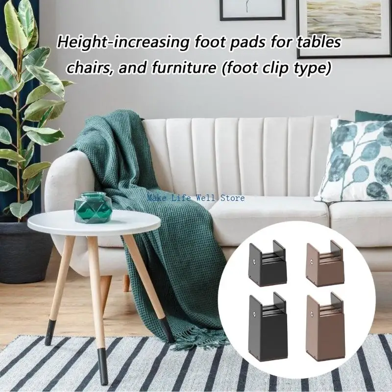  Not Slip Plastic Bed Frame Rise 30-50Mm Height Boosters for Mattress Support