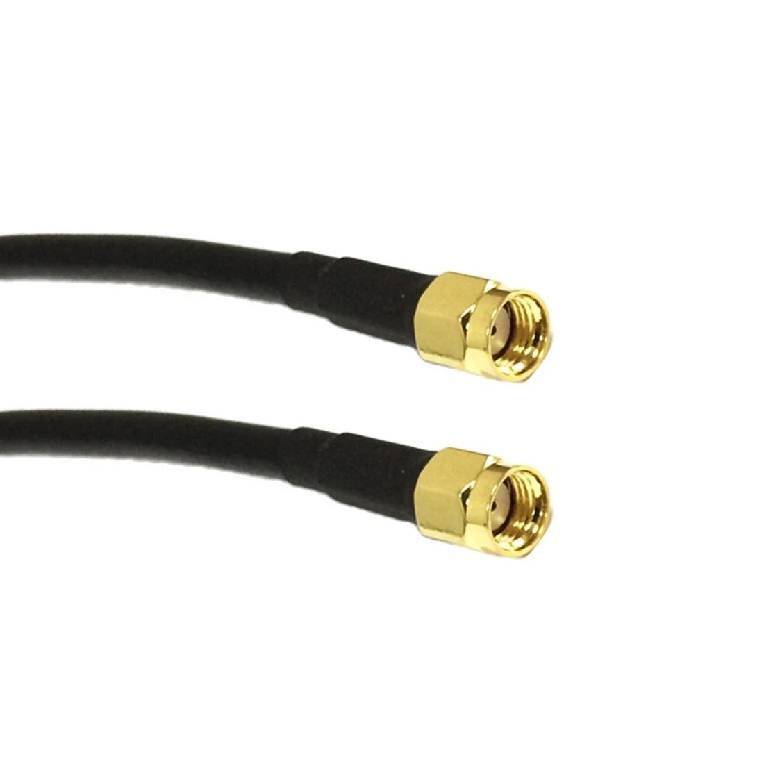 Reverse RP SMA Male Inner Hole to RP SMA Plug with Socket Pigtail Cable RG58 50cm 20inch /100cm for Wireless Router Wholesale