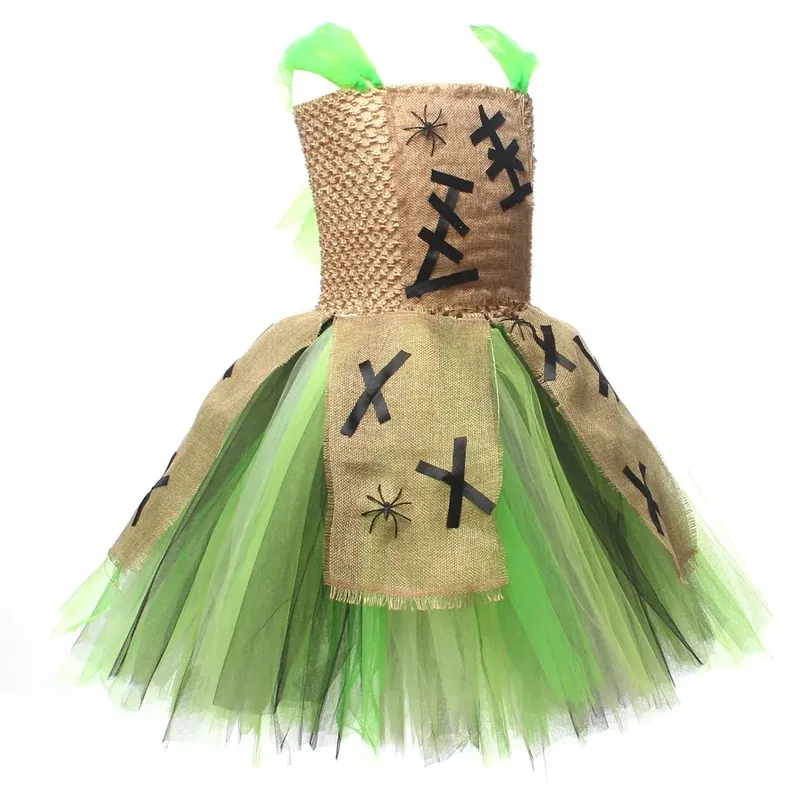 2025 Film Nightmare Weihnachten Cosplay Kostüm Oogie Disguise Kleid für Mädchen Halloween Karneval Party Bühne Kleidung Rollenspiel