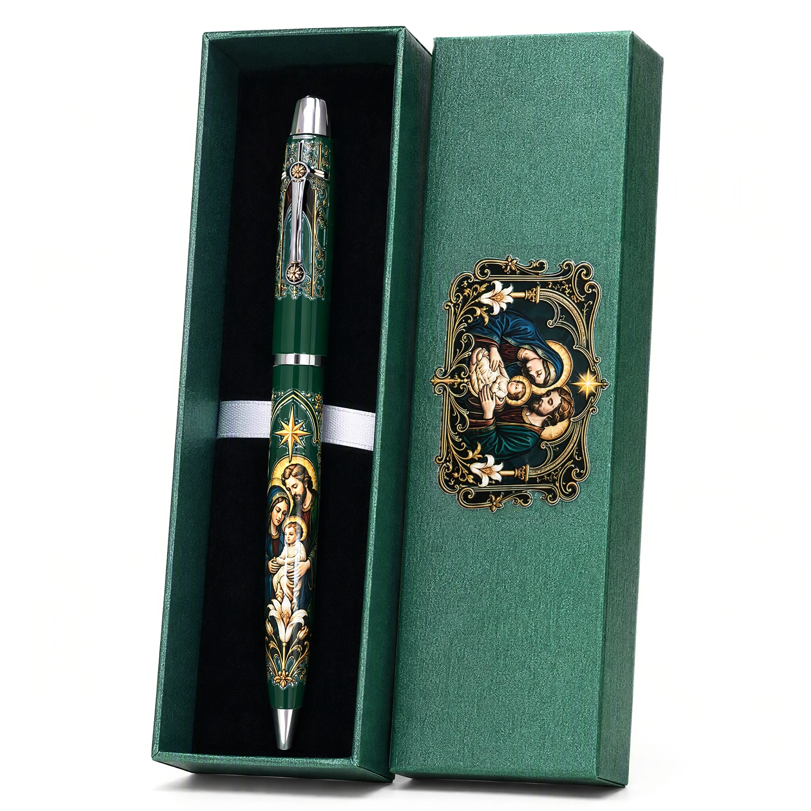 Christian Gift for Women Faith Fountain Pen Set Scripture Writing Stationery Bible Study Prayer Journal Devotional