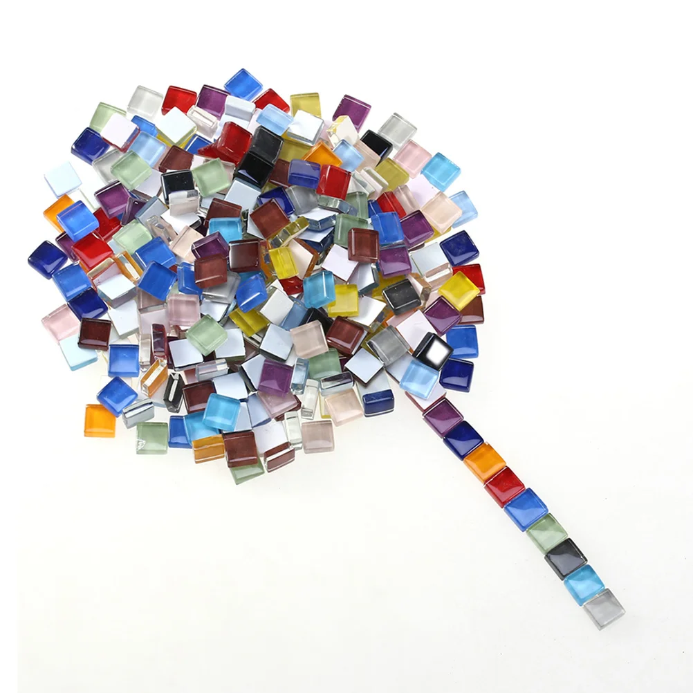 

600G 10Mm Mixed Crystal Mosaic Tiles For Diy Wall Clock Decor Art Crafts Supplies Handwork Training Activity Fun