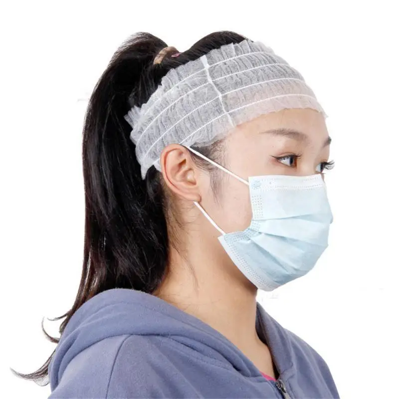 

Headband Environmentally Friendly And Convenient Odorless White Disposable Hair Care Hair Band Does Not Irritate The Skin