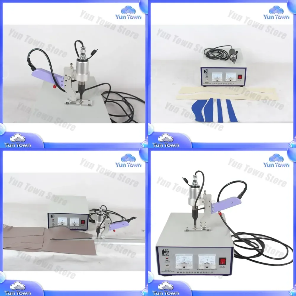 Plastic Spot Welder for Ultrasonic Plastic Welding Machine Manual Push Welder for Plastic Parts Assembly Tool for DIY Plastic