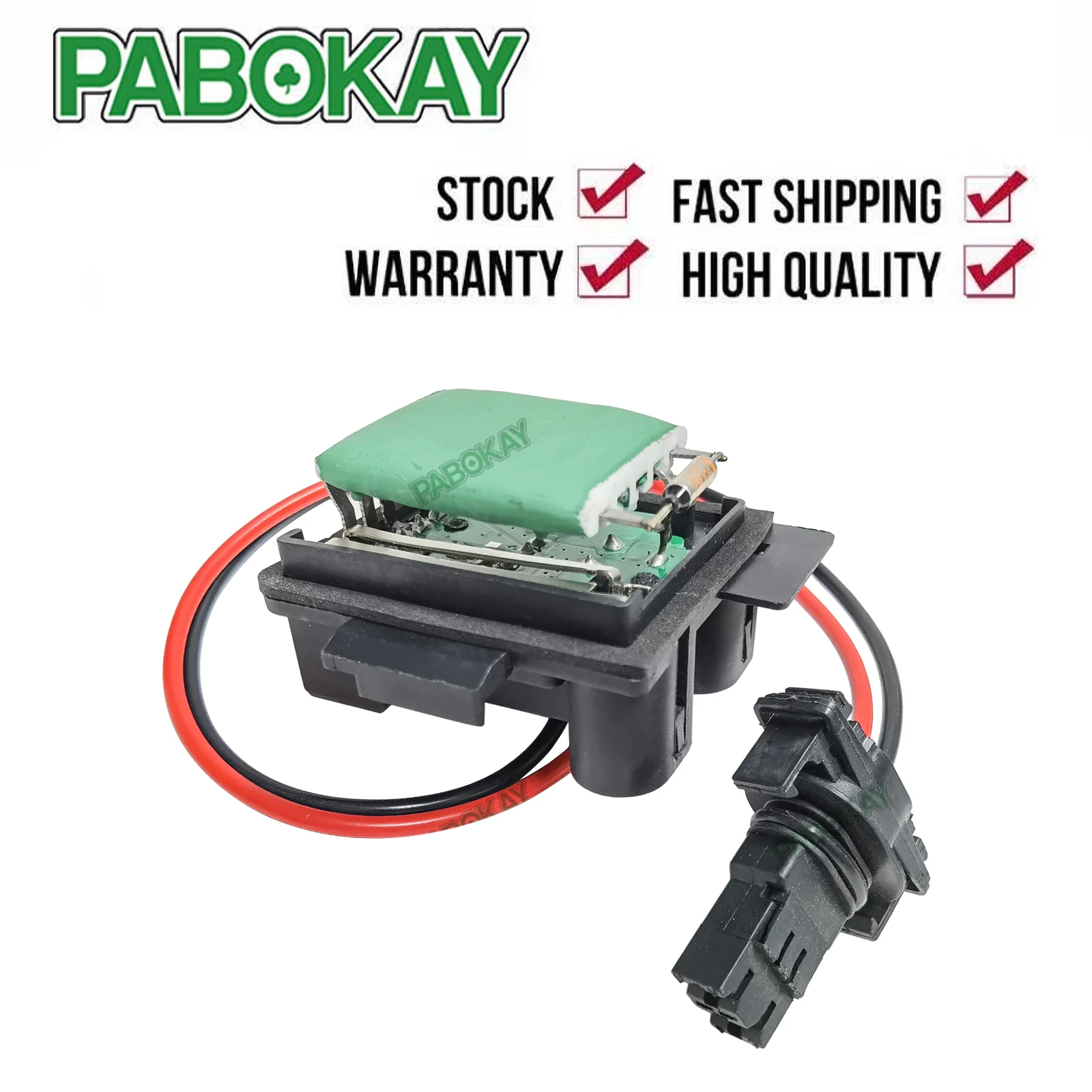 

7701206104 RESISTOR INTERIOR BLOWER FOR RENAULT KANGOO Express Rapid CLIO II Mk MIO Van