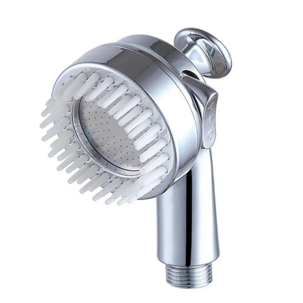

Gentle Spray Pet Shower Head Dual Mode High Pressure Shower Sprayers with Bath Brush Soft Brush Water Control