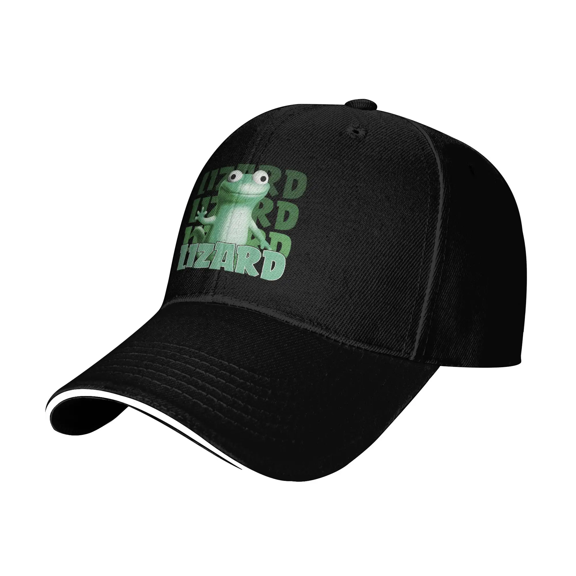 Weirdcore Animal Tom Lizard Lizard Lizard Baseball Caps Vintage  Hoppers Sandwich Hat Men Women Adjustable Sun Hat Fishing