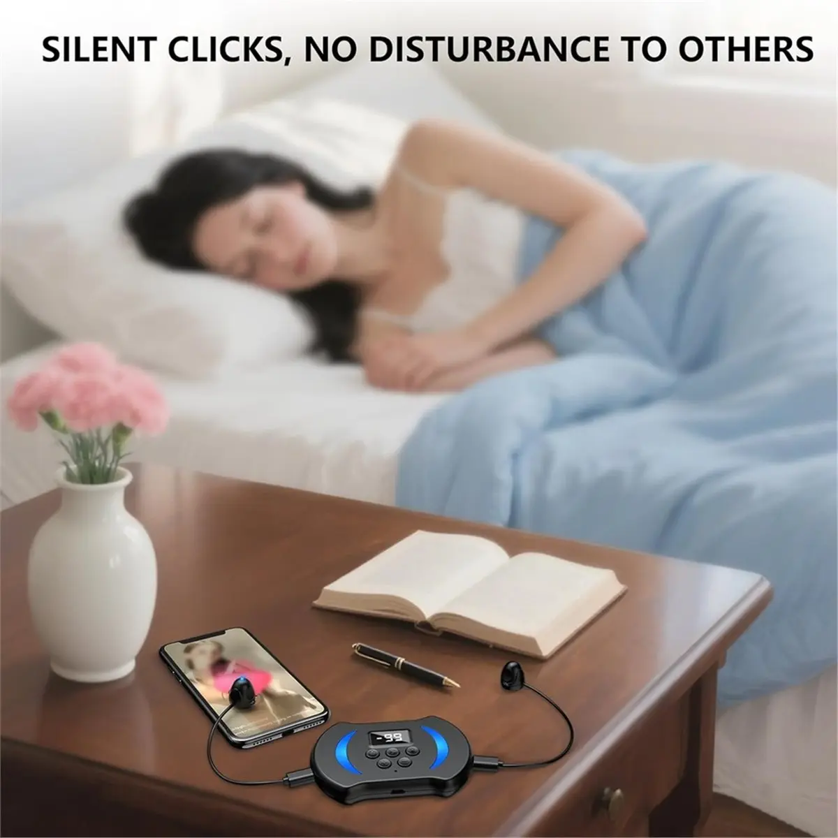 Auto Clicker for Phone, Touch Screen with Digital Display & Adjustable Speed, Compatible with /Android