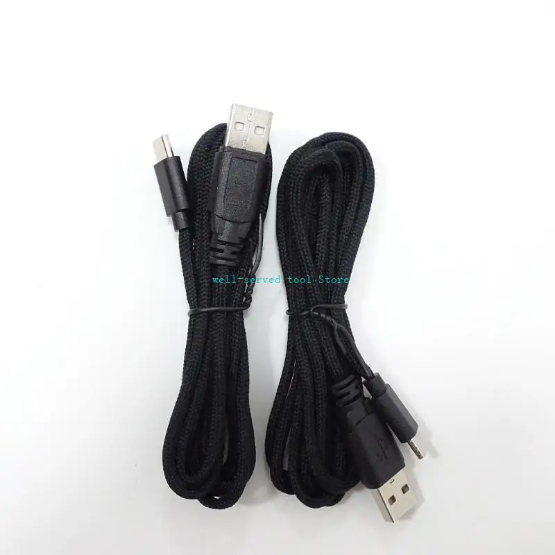 G88A Mouse Charging Cable DIY PVC NYLON USB Type C Mouse Cable Line Line Wire