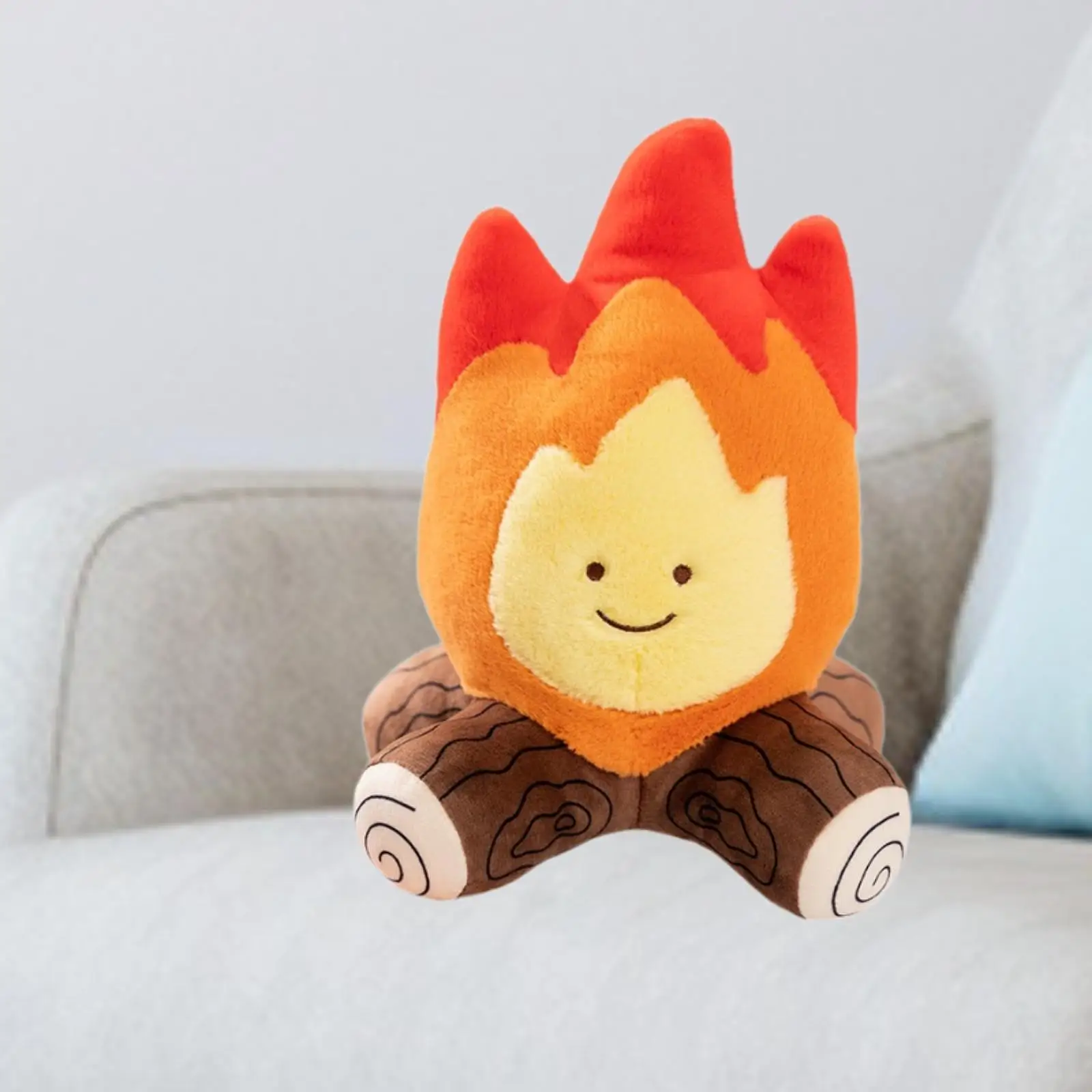 Bonfire Plush Toy Lifelike Plushie Winter Series Cute Soft Toy for Birthday