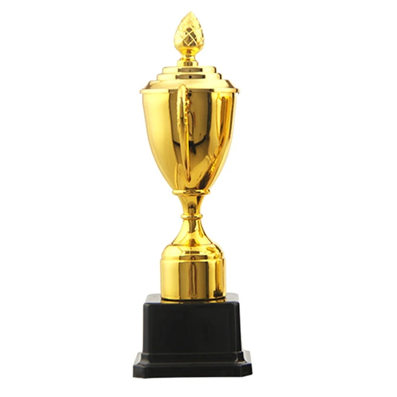 9Inch Gold Trophy Cup For Sports Meeting Competitions Soccer Winner Team Awards And Competition Parties Favors