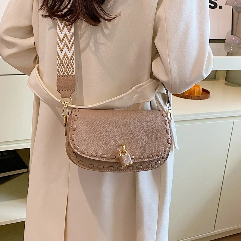 

2025 Artisan Curved Underarm Bag - Vegan Leather Adjustable Crossbody Women's Timeless Versatile Bag