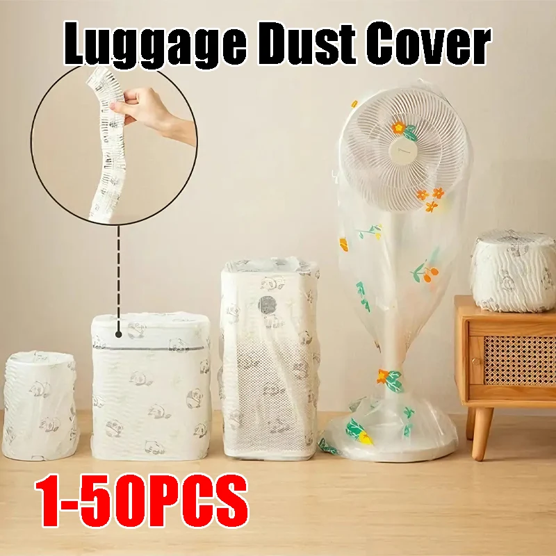 

Non-Woven Disposable Suitcase Cover Universal Full Wrap for Luggage Waterproof Rain Cover Dust Protector Ideal for Travel Moving