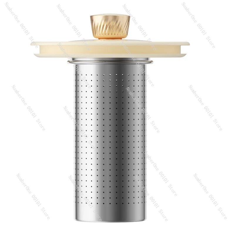 Health pot flower teapot glass pot body accessories cover tea leak cover stew cup cover EK model
