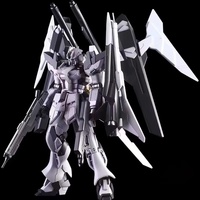 RX-93-Y-2 Dark Hi Nu HG 1/144 Collectible Model Action Figure - Desktop Decoration Ideal Children's Toy Gift for Model Assembly