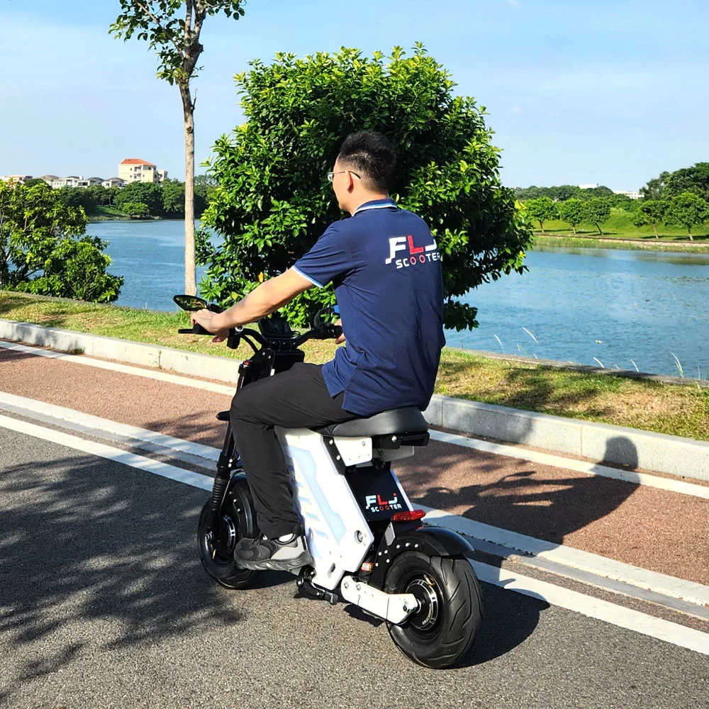 FLJ 72V 12000W Electric Scooter with App, NFC, 75MPH Speed