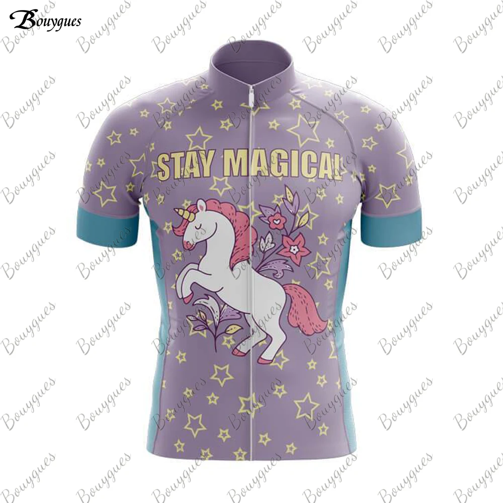 New Unicorn Cycling Jersey Men MTB Maillot Shirts Bicycle Clothing Mountain Bike Men\'s T-Shirt Wear Summer Outfit Clothes Jumper