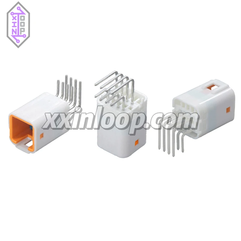 

JST08TW 8Pin Waterproof Automotive Connector Housing Right Angle Micro Male Plug Socket for Car Wire Harness JST-08TW