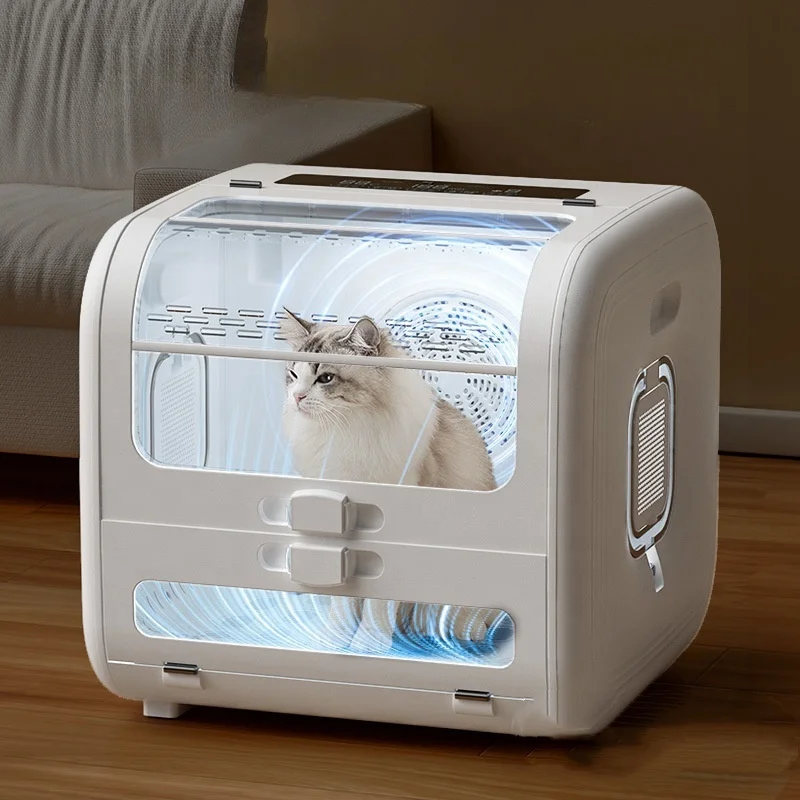 

Pet Dryer Box Ultra Quiet Dog Hair Dryer Smart Temperature Control 100L Large Capacity Pet Hair Dryer for Cats Small Dogs