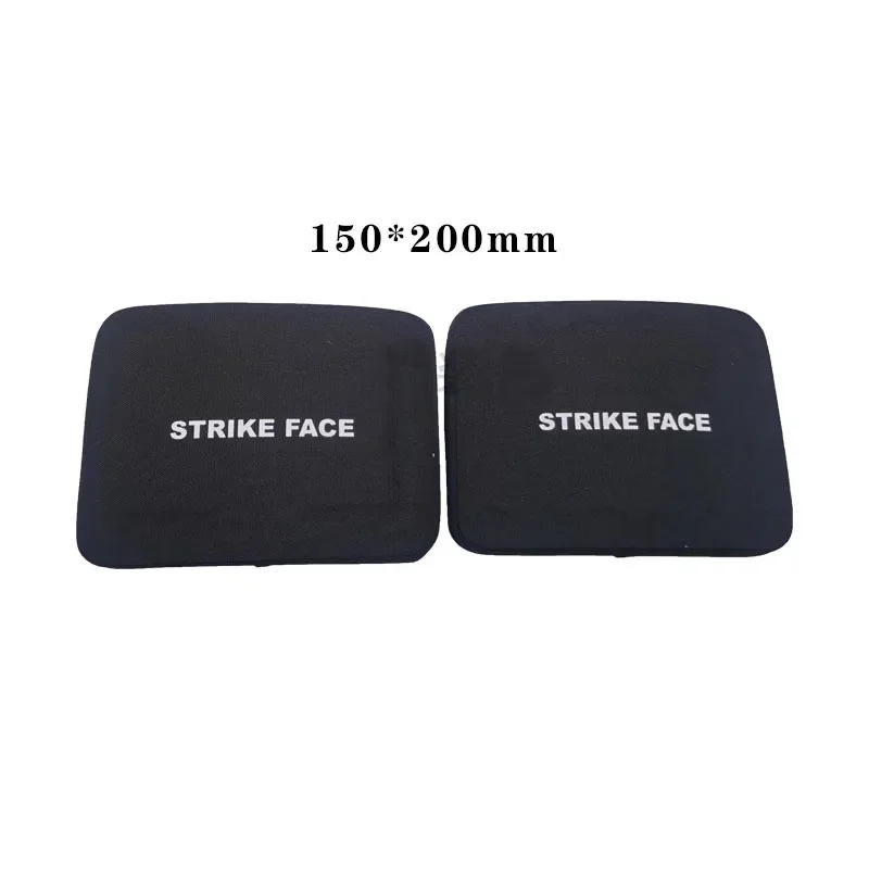 Real 6x6 6x8 Inch BulletProof Waist Plate Silicon Carbide Hard Inserts Ballistic Armour For Plate Carrier Tactical Vest