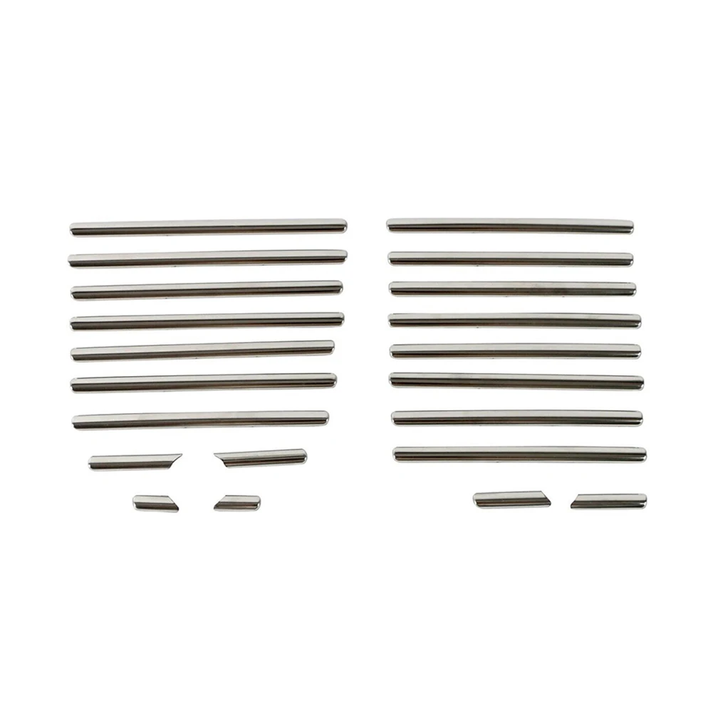 

Protect Your Car's Front with Scratch proof Stainless Steel Grille Decoration Cover Trims for Honda For CRV 2023 2024