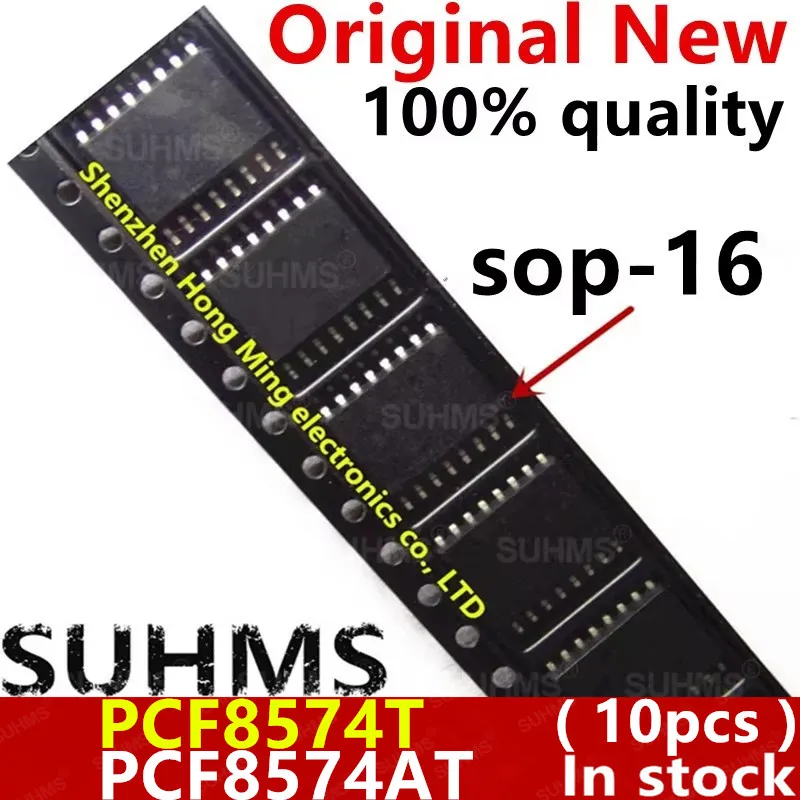 (10piece) 100% New PCF8574AT PCF8574T PCF8574 SOP-16
